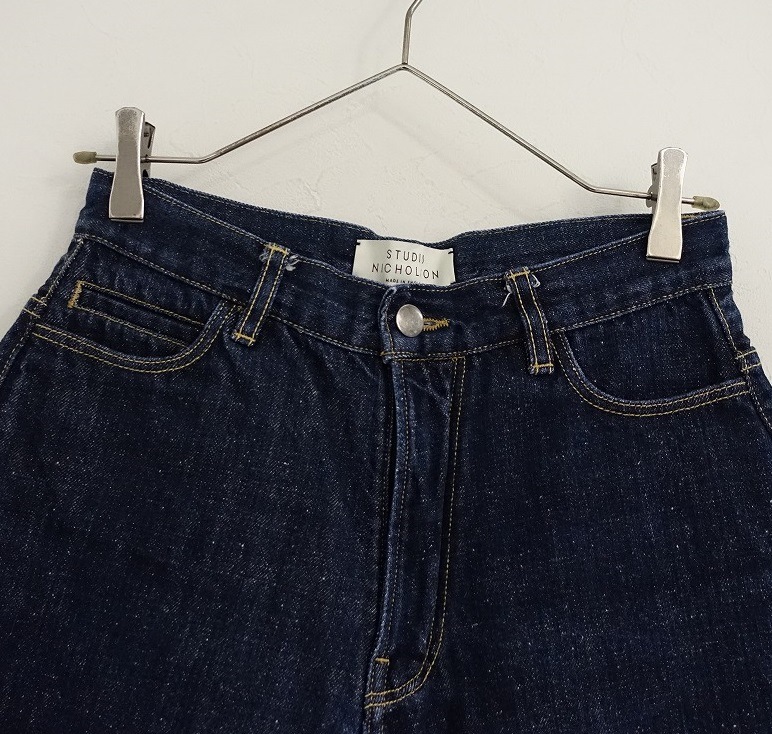 ���������˥��륽�� STUDIO NICHOLSON RUTHE SELEDGE DENIM �ǥ˥�ѥ�� 00  00 (85-2506-21)��50G52��
