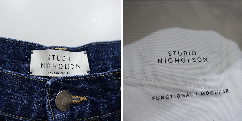 ���������˥��륽�� STUDIO NICHOLSON RUTHE SELEDGE DENIM �ǥ˥�ѥ�� 00  00 (85-2506-21)��50G52��