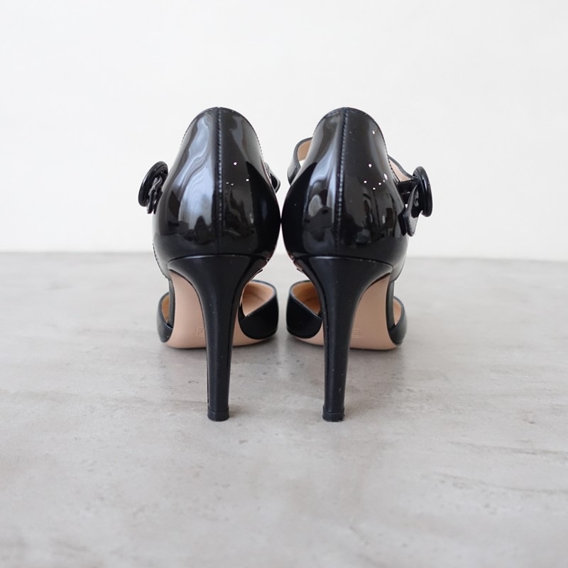 ���������� ���å� Gianvito Rossi ���ʥ�륹�ȥ�åץѥ�ץ� 36.5/23  36.5 (sh10-2605-40)��82E62��