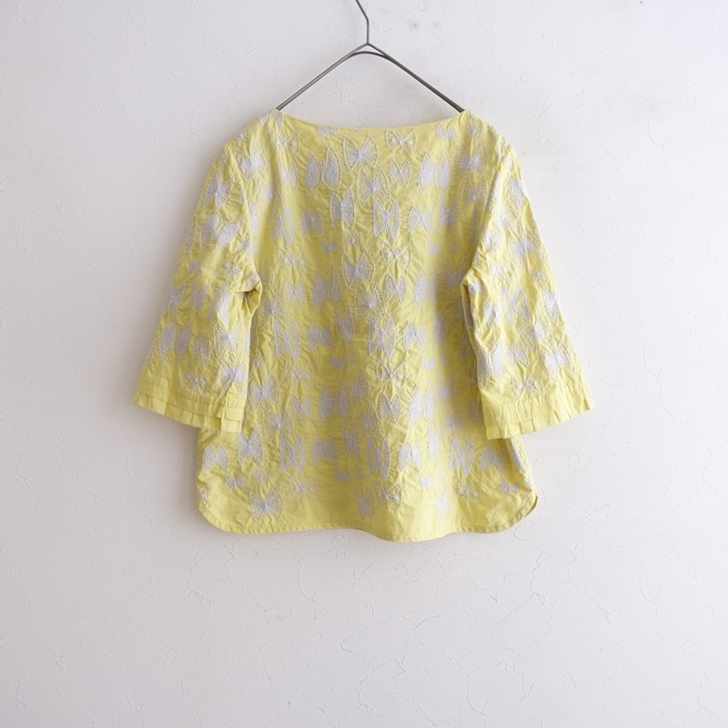 �ߥʥڥ�ۥͥ���ɥ꡼ mina perhonen laundry skyflower����֥������꡼�ܡ��ȥͥå��֥饦��  38 (2-2605-575)��03F62��