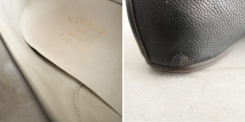 �����3���ۥ��������� VIEILLE Quarante �졼�����åץ��塼�� 23.5  - (ksh10-2512-151)��81A62��