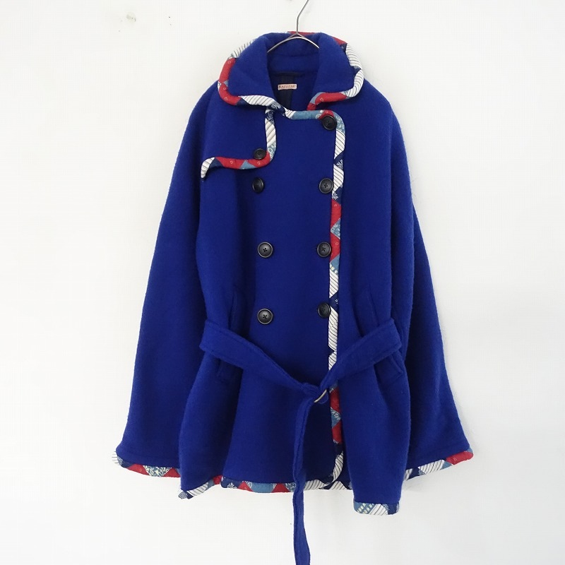 難あり/定価5.2万】キャピタル KAPITAL 後染めチロルウールトレンチ