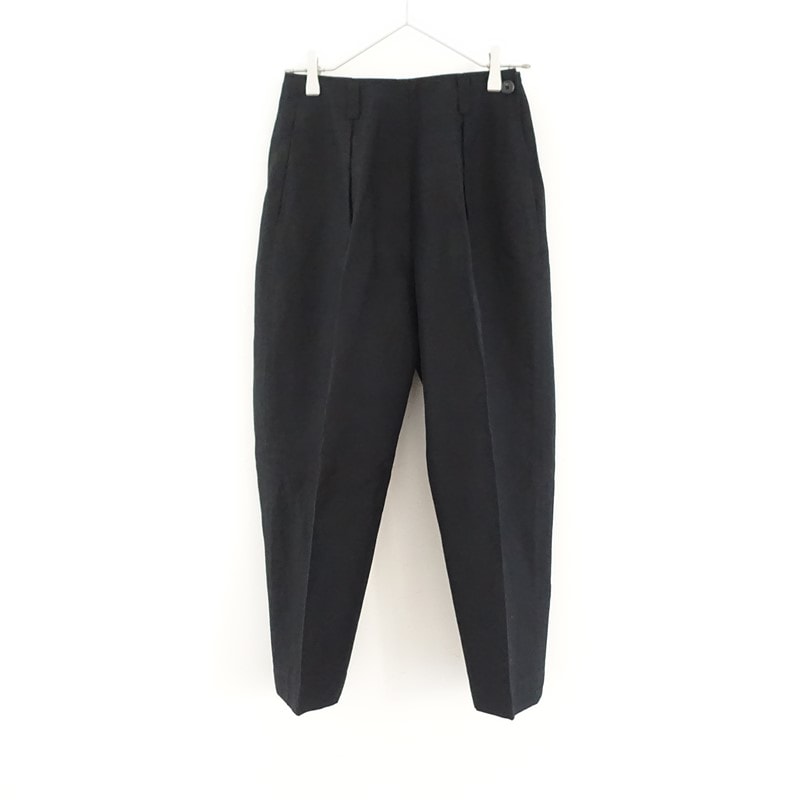 �����3.6���ۥޡ�����åȥϥ����� MARGARET HOWELL COTTON LINEN TWILL TROUSERS �ȥ饦������  0 (1-2604-458)��42E62��