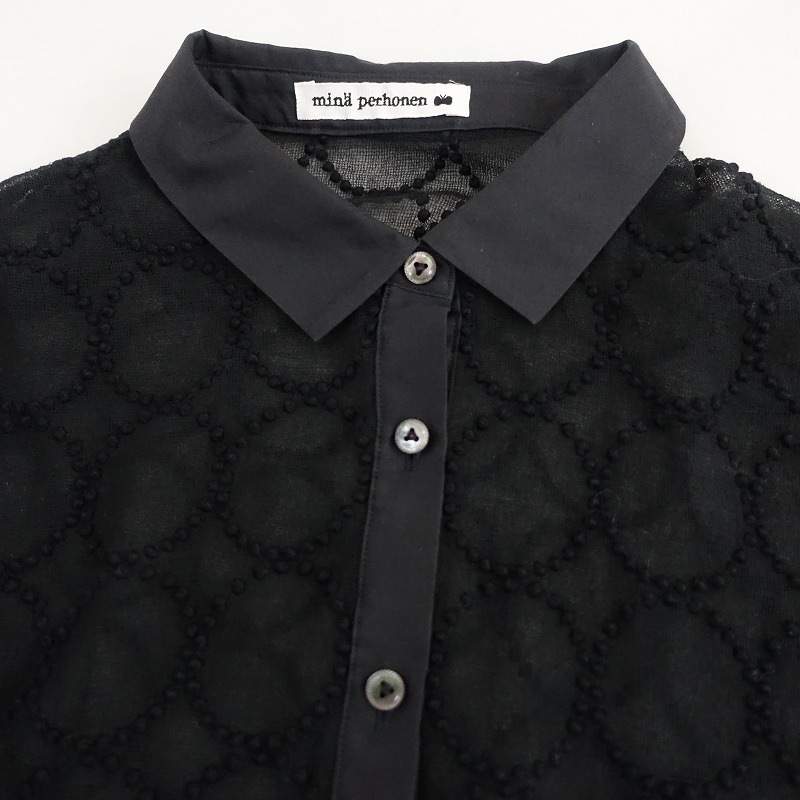 ������/2023/SS/���5.5���ۥߥʥڥ�ۥͥ� mina perhonen tambourine �ɽ��֥饦��  36 (33-2411-215)��41L42��