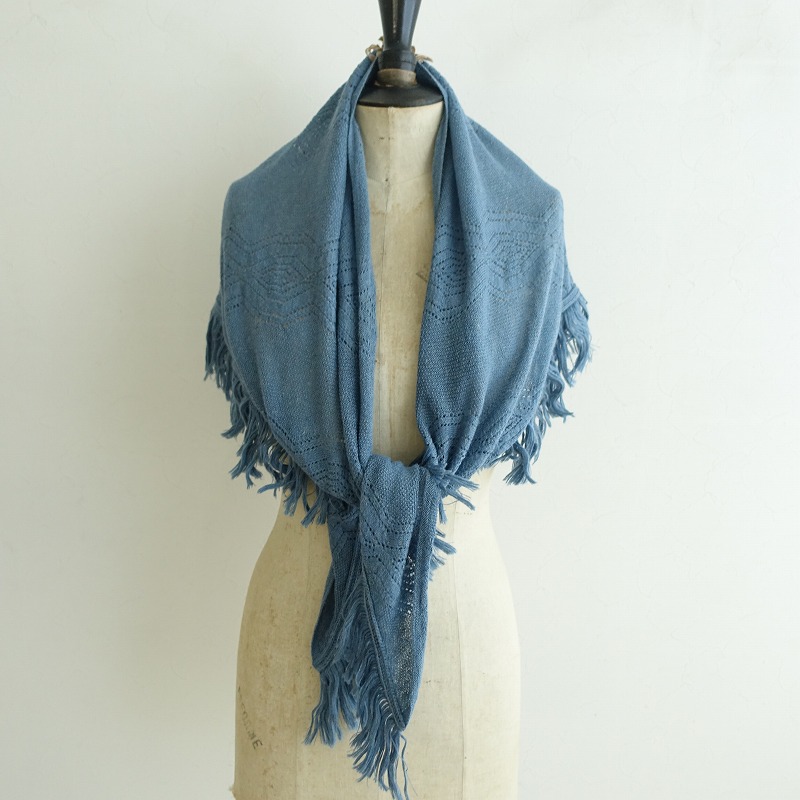 美品/定価3.7万】ミナペルホネン mina perhonen pastoral 三角ストール