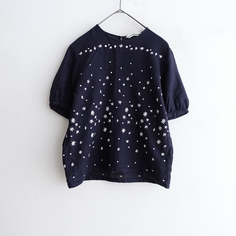 hoshi hana ブラウス mina perhonen hoshi*hana ブラウス blue | Lin total fashion place blog