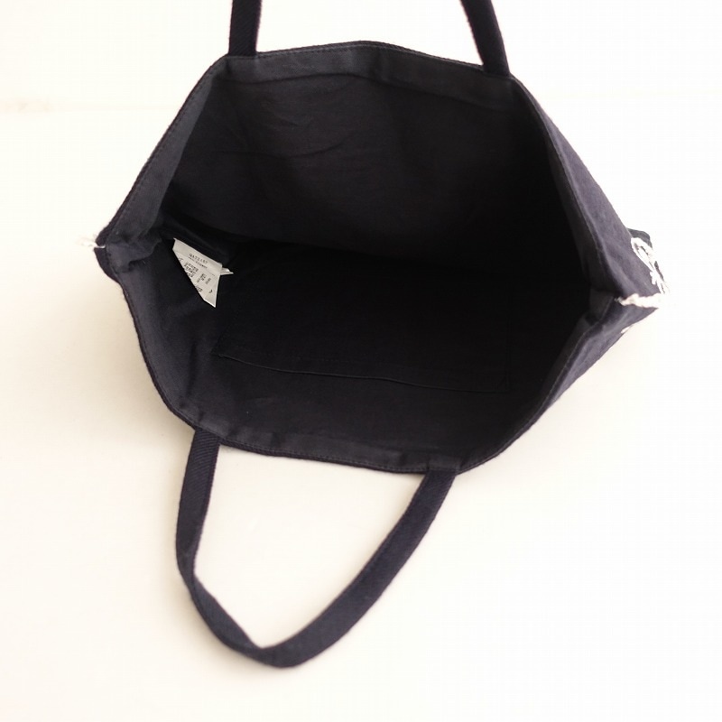 mina perhonen◆sky floewr/レッスンバッグ/コットン/NVY/QA7246P ミナペルホネン レッスンバッグsky flower