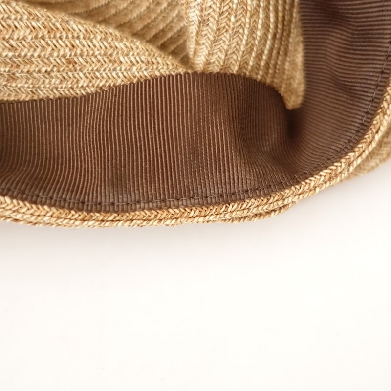 �����2���ۥޥ��奢���� mature ha. BOXED HAT 11cm brim grosgain ribbon �ܥå����ϥå�   (ha30-2604-256)��91E62��