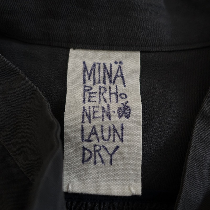 ミナペルホネンランドリー mina perhonen laundry plus ツイル刺繍