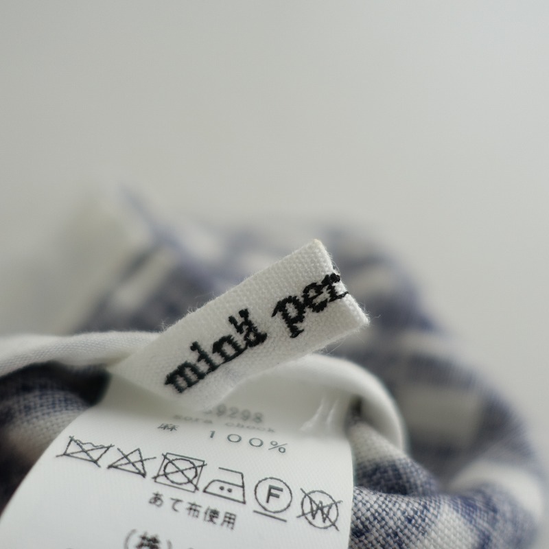 //ߥʥڥۥͥ mina perhonen sora checkȡȥХå   (ba7-2402-55)11C42