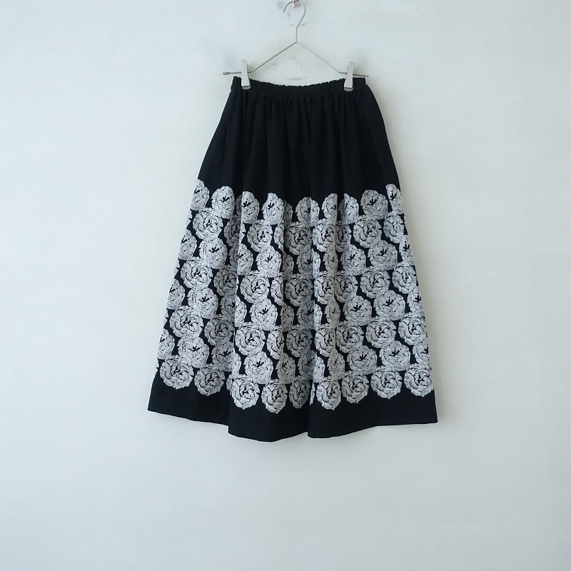 2023AW/美品/定価7.9万】ミナペルホネン mina perhonen flair ギャザー 