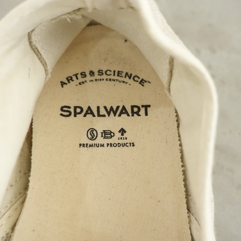 ѥ륦ȡߥġ spalwartARTS&SCIENCE Special V slip on åݥ 39/24.5  39 (sh7-2507-79)40H52