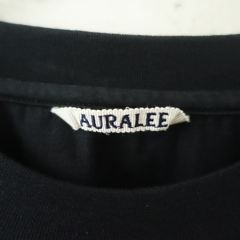 �����1.3���ۥ�����꡼ AURALEE ORGANIC COTTON HIGH GAUGE JERSEY TEE  1 (2-2604-175)��80E62��