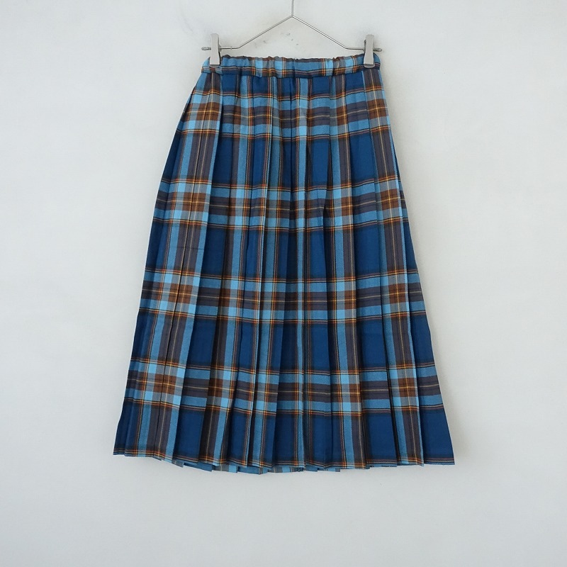 美品　オニールオブダブリン×シャルパンティエ　タータンチェック　プリーツスカート 送料 無料ファッション - 美品 オニールオブダブリン×シャルパンティエ