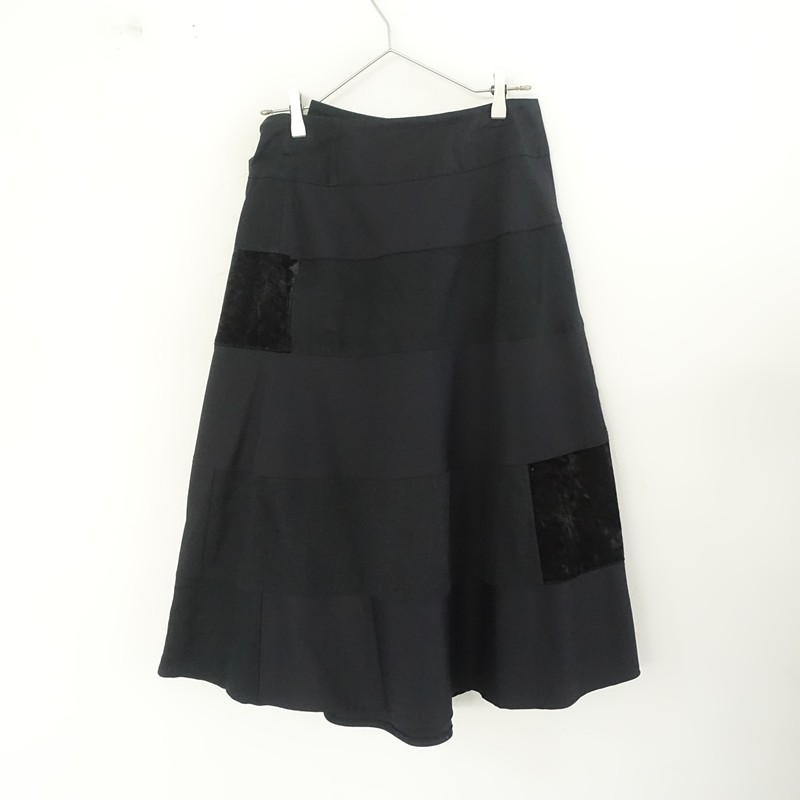 �ȥꥳ����ǥ���륽�� tricot COMME des GARCONS �٥�٥åȥѥå�����ե쥢��åץ�������  M (sk33-2601-510)��91B62��