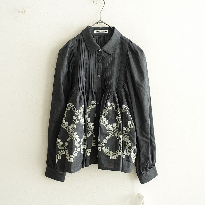 ������/2024/SS/���8.2���ۥߥʥڥ�ۥͥ� mina perhonen flower crown �ܥ�塼�ॹ�꡼�֥֥饦��  38 (33-2412-343)��91A52��