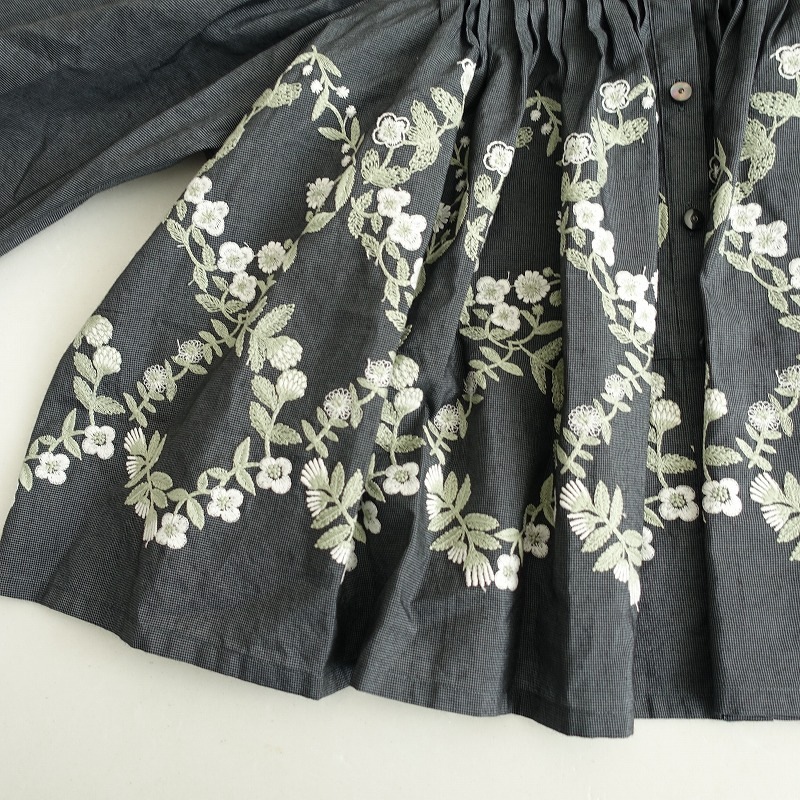 ������/2024/SS/���8.2���ۥߥʥڥ�ۥͥ� mina perhonen flower crown �ܥ�塼�ॹ�꡼�֥֥饦��  38 (33-2412-343)��91A52��