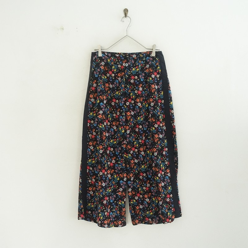 �����2.9���ۥ��� MEYAME SIDE LINE FLOWER WIDE PANTS  0 (2-2605-410)��02F62��