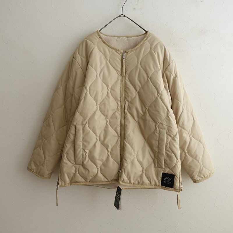 NOLLEY'S別注/定価1.6万】タイオン TAION ミリタリーリバーシブル