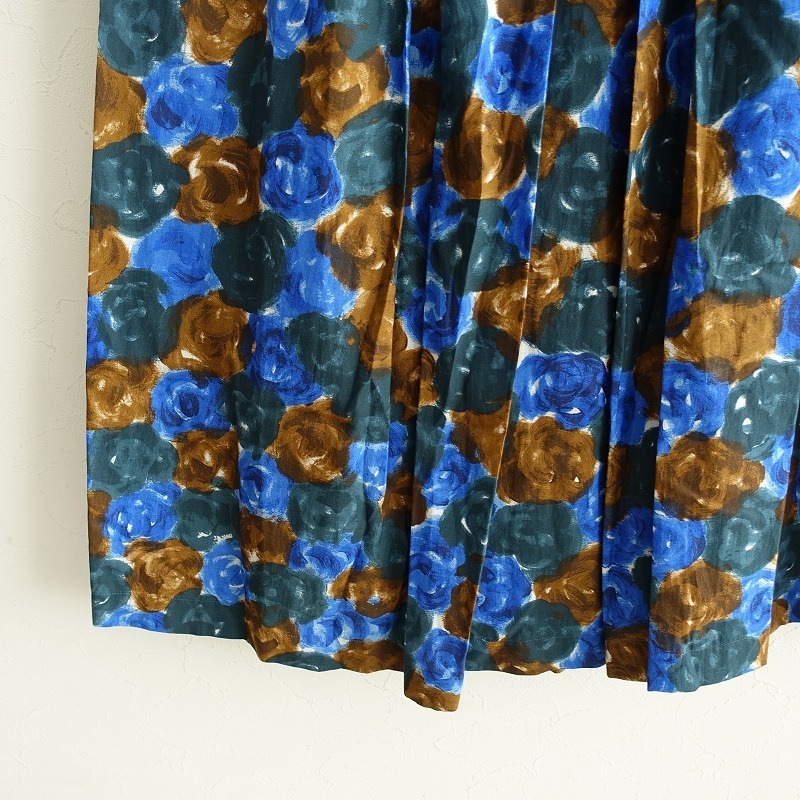 美品☆mina perhonen glass flower プリーツスカート 【公式通販】