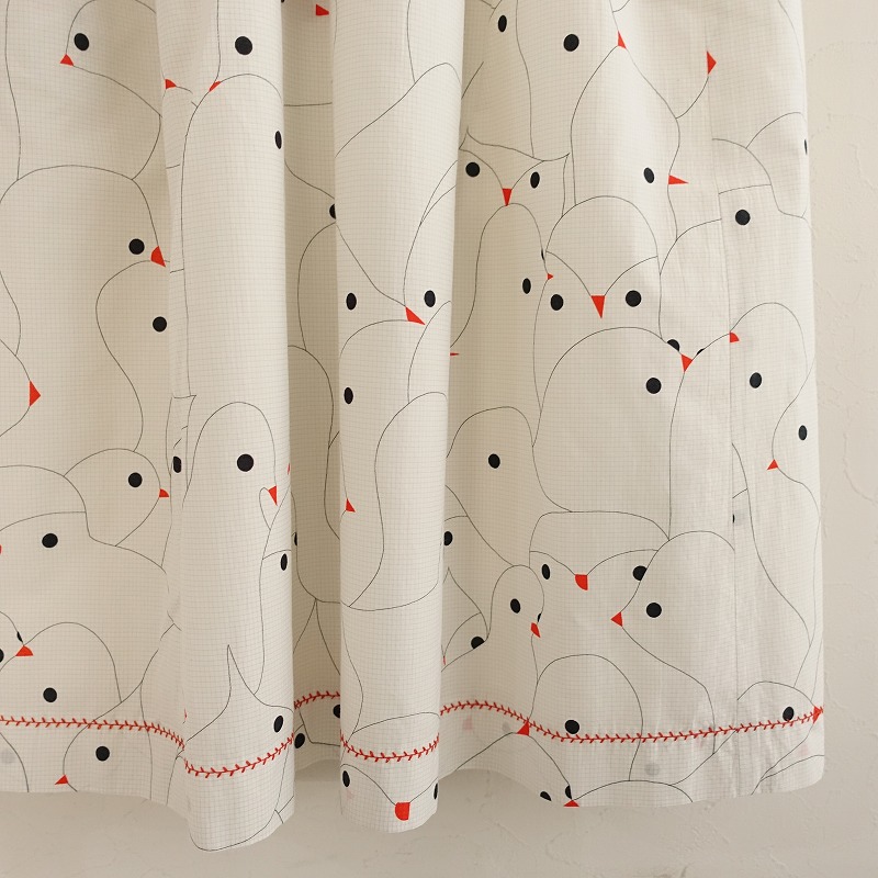 �ڥ��㥺���ɥ�������/���7.4���ۥߥʥڥ�ۥͥ� mina perhonen sea fowl �ץ��ȥ��ԡ���  40 (25-2508-195)��13H52��