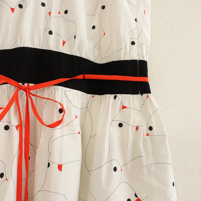 �ڥ��㥺���ɥ�������/���7.4���ۥߥʥڥ�ۥͥ� mina perhonen sea fowl �ץ��ȥ��ԡ���  40 (25-2508-195)��13H52��