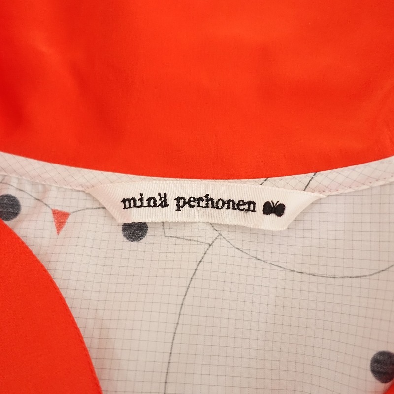 �ڥ��㥺���ɥ�������/���7.4���ۥߥʥڥ�ۥͥ� mina perhonen sea fowl �ץ��ȥ��ԡ���  40 (25-2508-195)��13H52��