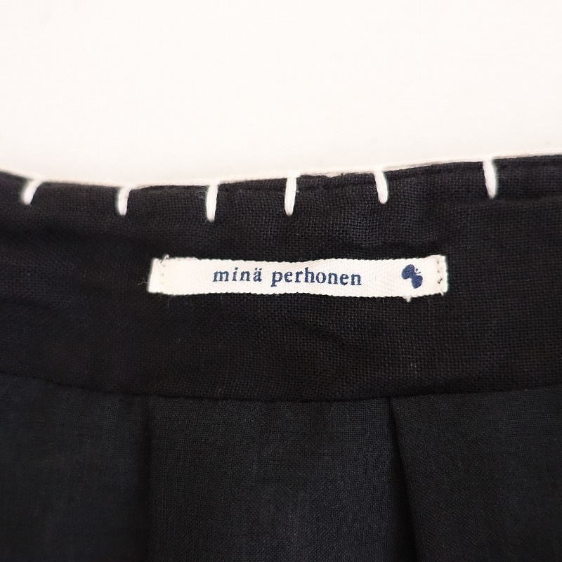 ミナペルホネン mina perhonen neighborhood コットンカシミヤ刺繍