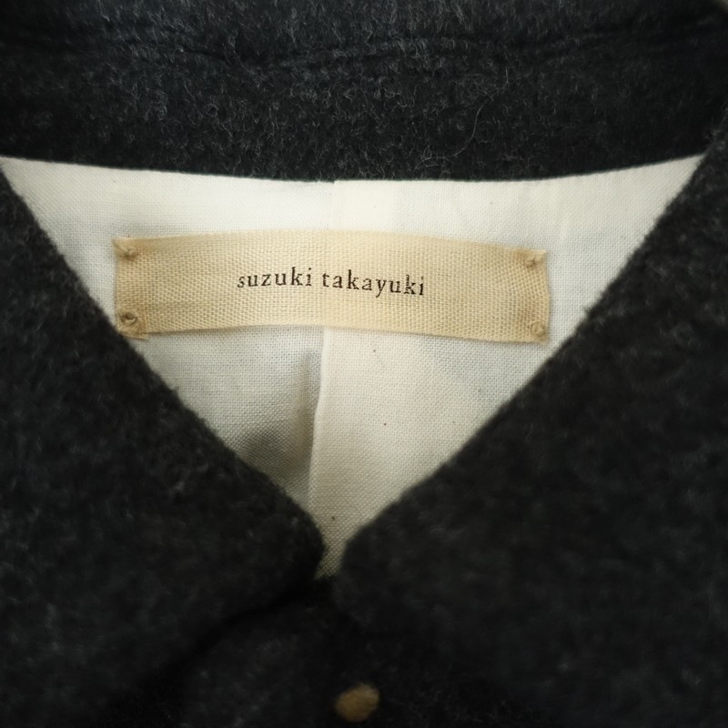 ��̤����/���9���ۥ����������業 suzuki takayuki stand-fall-collar coat 1  1 (jk25-2601-621)��82B62��