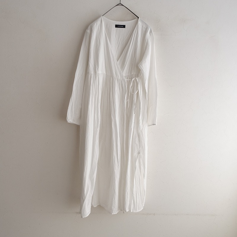 定価1.6万】アワーホーム OURHOME カシュクールワンピース FREE