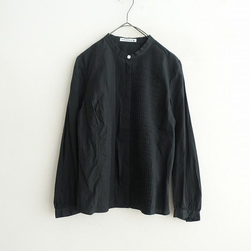 ミナペルホネン ロングシャツ ミナペルホネン mina perhonen riffle コットンアシンメトリー