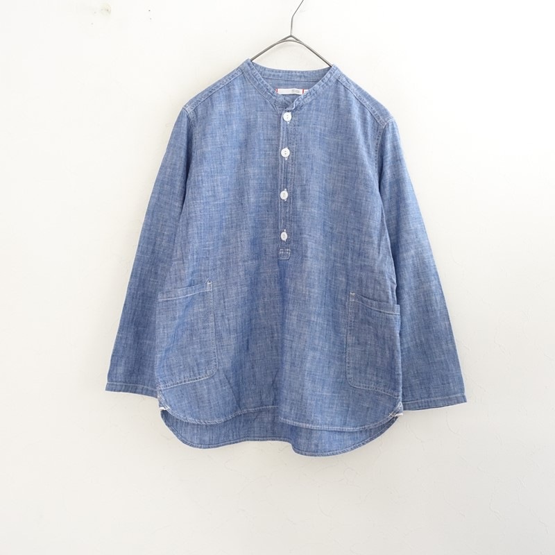ナチュラルランドリー NATURAL LAUNDRY コットンデニムブラウス 2 (1 
