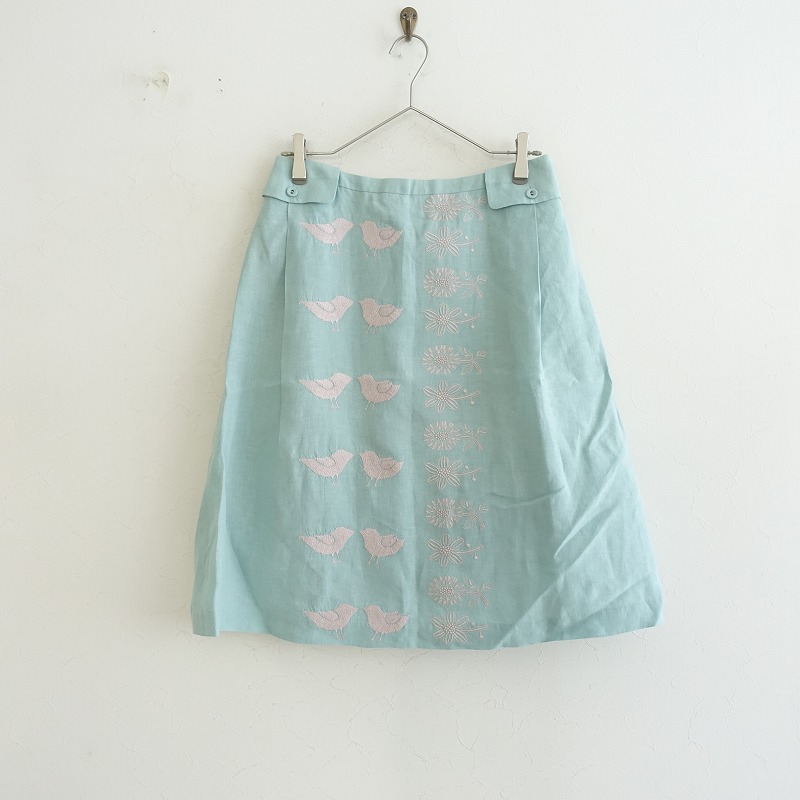 minaperhonenミナペルホネンtori to hana刺繍 スカート