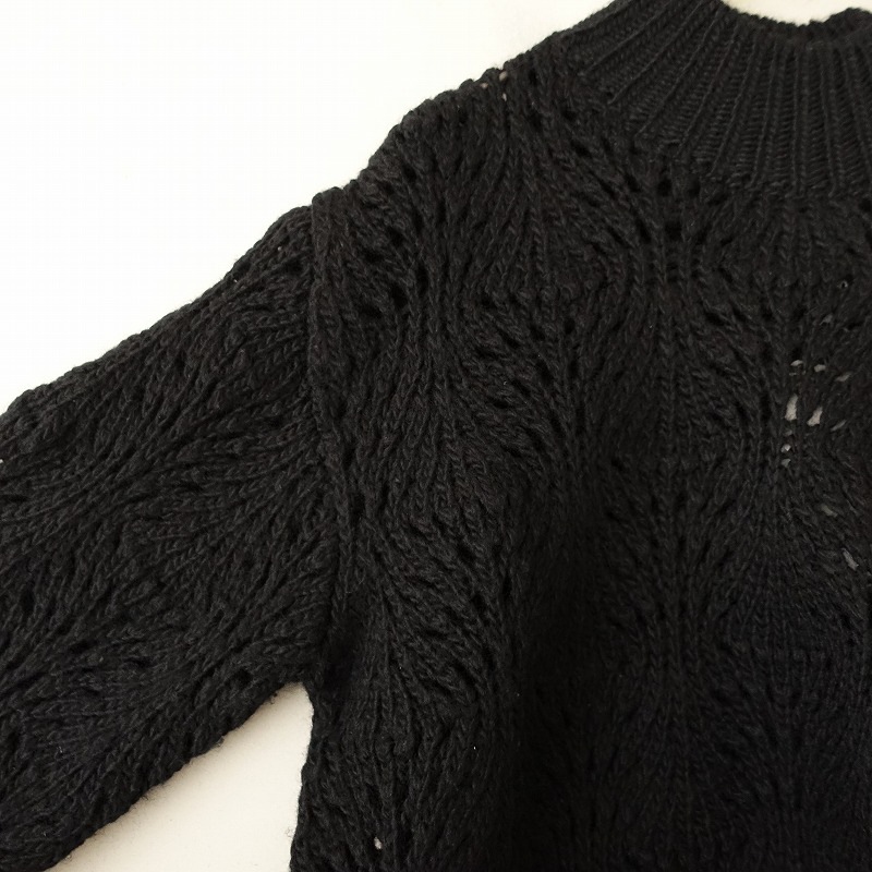 ��2023AW/���5.9���ۥߥʥڥ�ۥͥ� mina perhonen bocciolo �ϥ��ͥå��˥å�/wool  38 (j25-2411-51)��10L42��