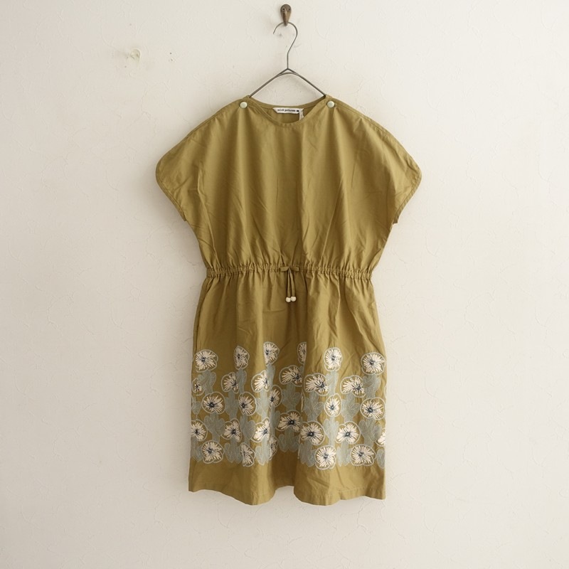 定価3万/キッズ】ミナペルホネン mina perhonen hanakaze 刺しゅう 