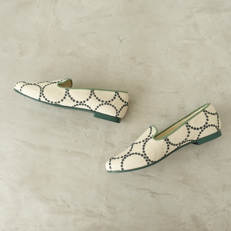 ��2024SS/̤����/���2.5���ۥߥʥڥ�ۥͥ� mina perhonen tambourine aurinko ����åݥ󥷥塼�� 39/24.5/24.5  39/24.5 (sh10-2608-63)��70I62��