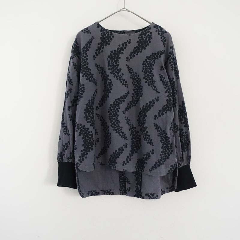 �����2.1���ۥ��ȥꥨ�ʥ륻 atelier naruse cotton-moon-smock blouse plus rib  F (2-2609-36)��03I62��
