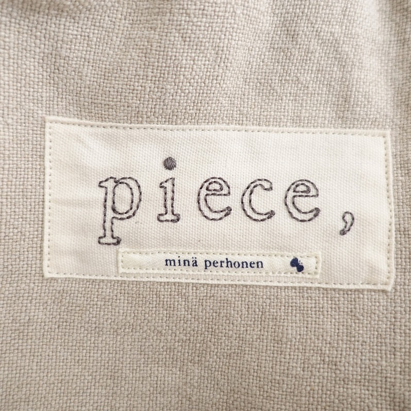 3.3ۥߥʥڥۥͥ mina perhonen piece basket bag   (ba11-2411-54)92L42