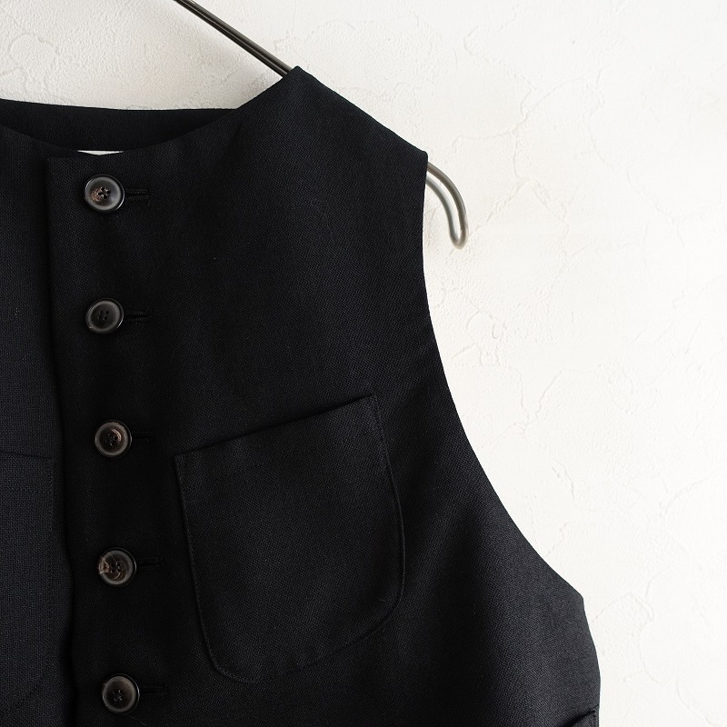 /2024AW/3.6ۥ饹ȥե֥ե̡ the last flower of the afternoon ٥/γ Poets Vest  - (k25-2503-411)91D52