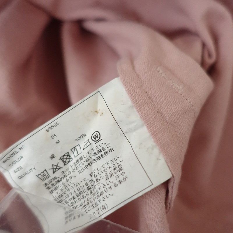 䥨饤 YAECA WRITE 93505 åȥĥԡ  M (jk25-2509-120)10J52