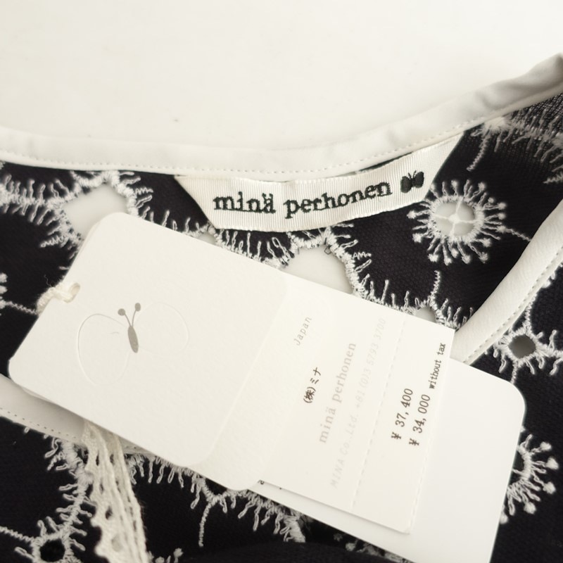 ������/���3.7���ۥߥʥڥ�ۥͥ� mina perhonen ����Ź10��ǯ��ǰ anemone ����֥������꡼�Ρ����꡼�֥֥饦��  38 (27-2510-103)��41K52��