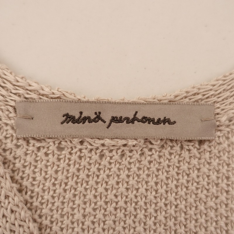 2022/SS/定価3.5万】ミナペルホネン mina perhonen rento リネン