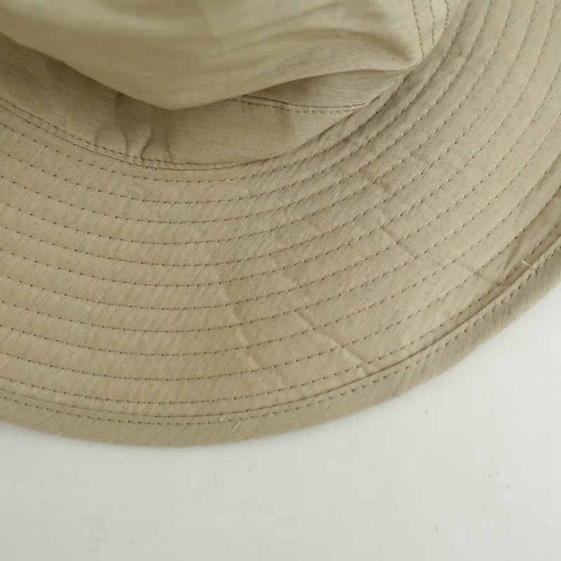 ������/���2.5���ۥ�����ɥޥ󥺥ơ��顼 R&D.M.Co- LINEN TAFFETA ADVENTURE HAT   (ha7-2603-142)��71D62��
