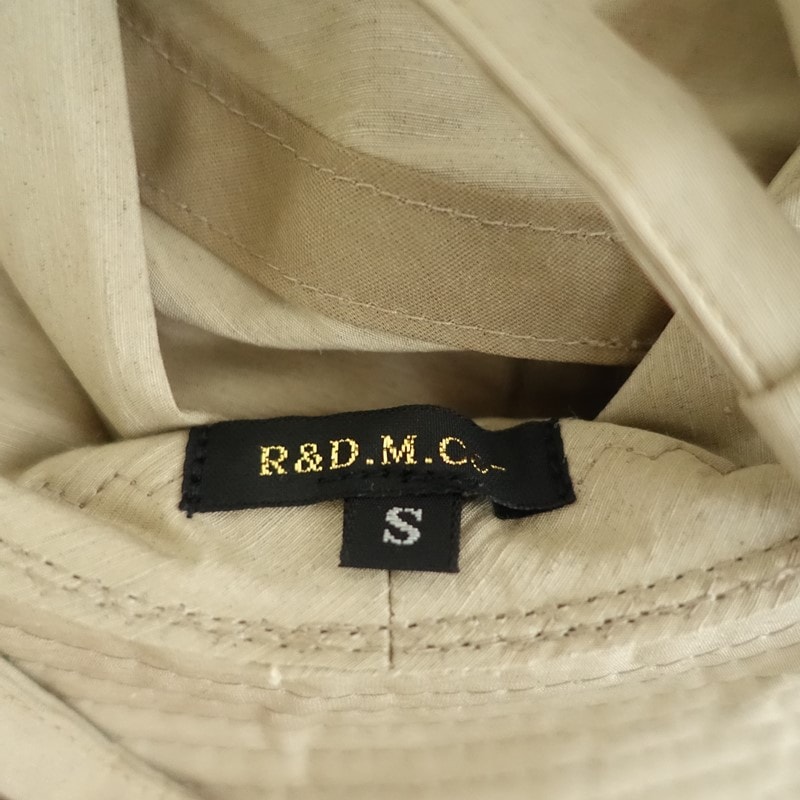 ������/���2.5���ۥ�����ɥޥ󥺥ơ��顼 R&D.M.Co- LINEN TAFFETA ADVENTURE HAT   (ha7-2603-142)��71D62��