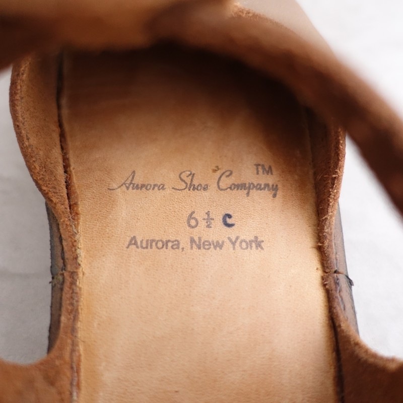 �������饷�塼�� AURORA SHOES West Indian T���ȥ�åץ��塼�� 6.5/23  6.5 (sh10-2604-54)��60E62��