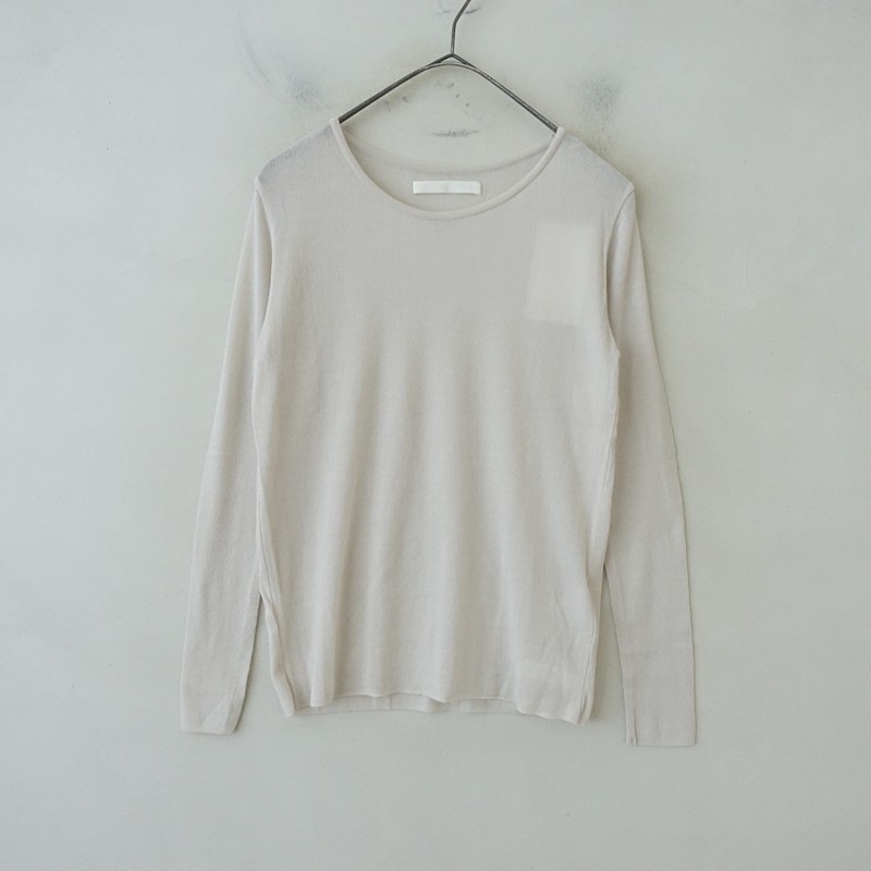 ��̤����/2025/���2���ۥ������२���� evam eva cotton pullover  M (25-2607-719)��82H62a��