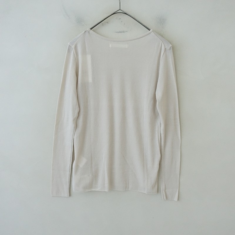 ��̤����/2025/���2���ۥ������२���� evam eva cotton pullover  M (25-2607-719)��82H62a��