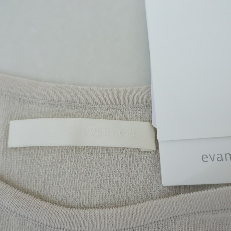 ��̤����/2025/���2���ۥ������२���� evam eva cotton pullover  M (25-2607-719)��82H62a��