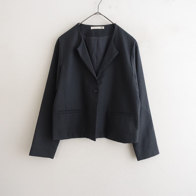 エヴァムエヴァ evam eva ウールクロップドジャケット 1 (jk33-2601