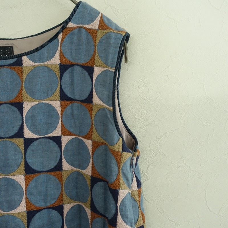 定価7.2万】ミナペルホネン mina perhonen pallo ノースリーブ